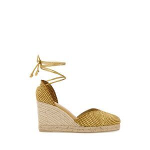 Castaner Women Two-Tone Fabric Cora Wedges